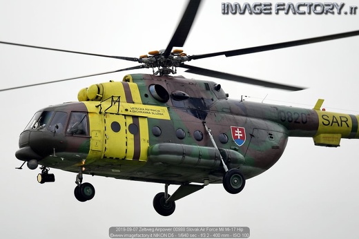 2019-09-07 Zeltweg Airpower 00988 Slovak Air Force Mil Mi-17 Hip